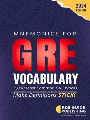 cover image of Mnemonics for GRE Vocabulary